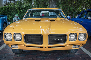  1970 Orbit Orange Pontiac GTO Ram X 2