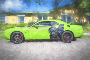 2020 Green Dodge Challenger Hemi RT Shaker X2 8