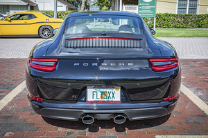 2017 Black Porsche 911 X 3
