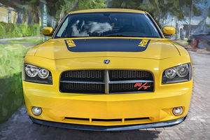 2006 Yellow Dodge Charger Daytona SRT X 4