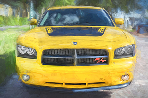 2006 Yellow Dodge Charger Daytona SRT X 9