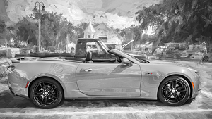 2023 Chevrolet Vivid Orange LT1 Camaro Convertible X1 5