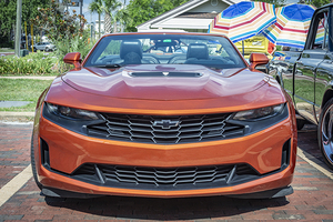 2023 Chevrolet Vivid Orange LT1 Camaro Convertible X1 13