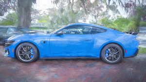 2024 Grabber Blue Ford Mustang Dark Horse X1 7
