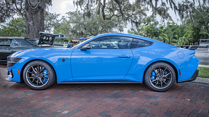 2024 Grabber Blue Ford Mustang Dark Horse X1 4