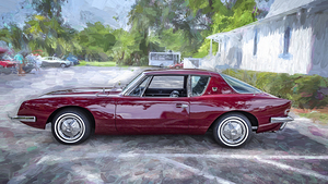  1964 Burgundy Studebaker Avanti Sports Car X1 24