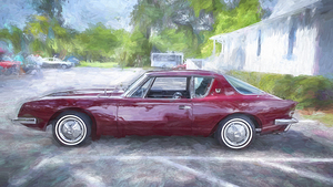  1964 Burgundy Studebaker Avanti Sports Car X1 14