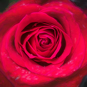 BIG Red Red Rose X100 1