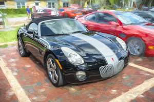 2006 Black Pontiac Soltice Sports Car X104