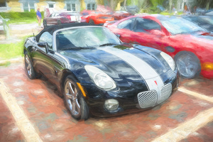 2006 Black Pontiac Soltice Sports Car X103