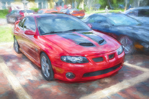 2005 Red Pontiac Coupe GTO X103