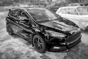 2018 Black Ford Focus ST X119