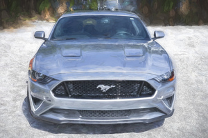 2021 Silver Ford Mustang GT 5.0 Premium X101