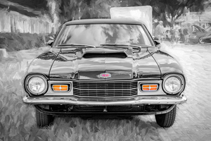 1974 Black Mercury Comet GT X108