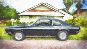 1974 Black Mercury Comet GT X114