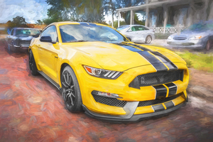 2020 Yellow Ford Mustang GT350 Shelby X105