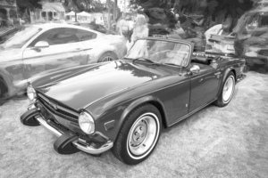 1974 Signal Red Triumph TR6 X102