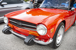 1974 Signal Red Triumph TR6 X101