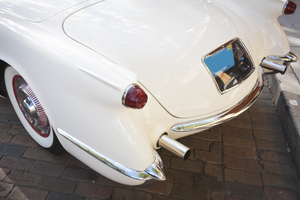  1954 White Chevrolet Corvette X105