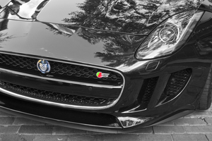 2014 Black Jaguar F Type V8 S Convertible X113