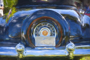 1953 Black Cadillac Eldorado Convertible X137