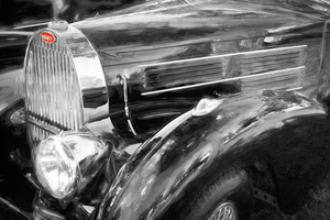 1938 Black Bugatti Type 57C Atalante X134