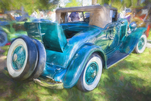 1931 Auburn 8 98A Custom Convertible Coupe X 5