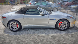 2019 Silver Jaguar F-Type Convertible X1 2