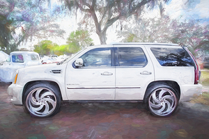 2014 White Cadillac Escalade ESV Platinum X1 6
