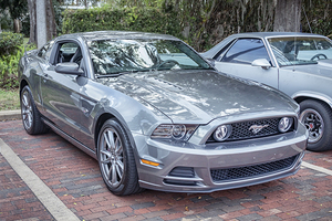 2016 Silver Ford Mustang GT 5 0 Premium X1 4