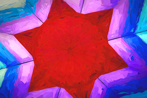 Hot Air Balloon Abstract X1 1