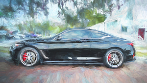 2018 Black Infiniti Q60 3.0T Coupe X1 12