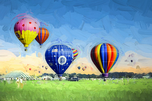Hot Air Balloon Festival Brandon FL 1984 X1 7