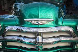 1955 Green Chevrolet First Series Pick Up Truck X100 1