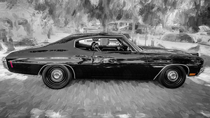 1970 Black Chevrolet Chevelle LS2 X2 1