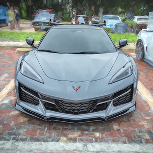 2025 Wolf Gray Corvette Z06 X3 12