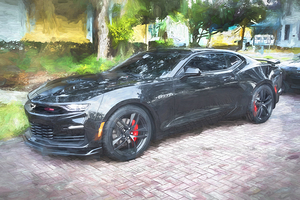 2024 Black Chevrolet Camaro 2SS Coupe X2 1