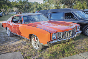 1972 Orange Monte Carlo Custom X100 11 by Rich Franco