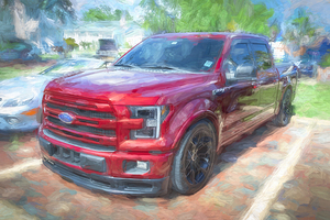 2016 Red Ford F150 Crew Cab X1 2