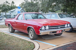 1969 Red Chevrolet El Camino SS 396 X15 4