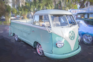 1958 Green VW Single Cab Transporter X100 6
