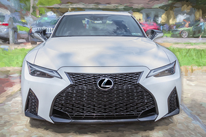 2024 White Lexus IS 350 F Sport X100 7