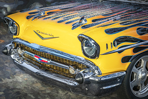 1957 Black Chevrolet Bel Air Nomad Station Wagon X12 7