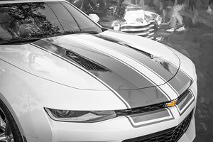 2017 White Chevrolet Camaro SS2 Convertible X1 9