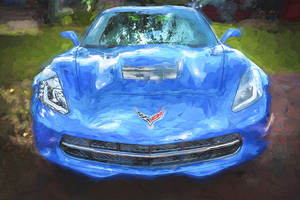 2014 Blue Chevrolet Corvette C7 X1   19