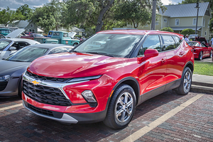2024 Red Chevrolet Blazer SUV X1 7