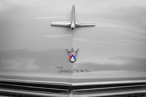 1955 White Blue Ford Fairlane Skyliner X100 12