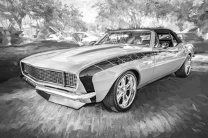 1967 Gray Camaro Restomod X1 2