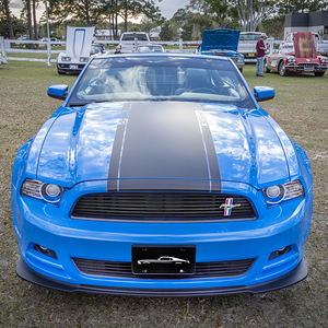 2014 Grabber Blue Ford Mustang Convertible V6 X1 12