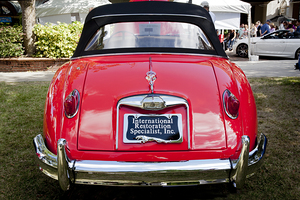 1961 Red Jaguar XK 150 OTS X1 4